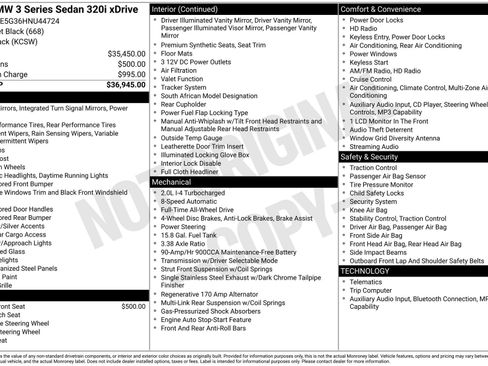 Used 2017 BMW 320i xDrive Sedan image 4