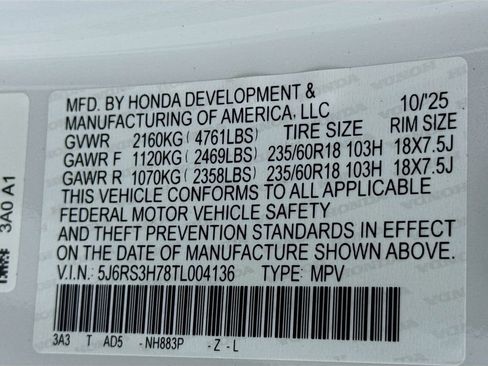 New 2026 Honda CR-V EX-L image 32