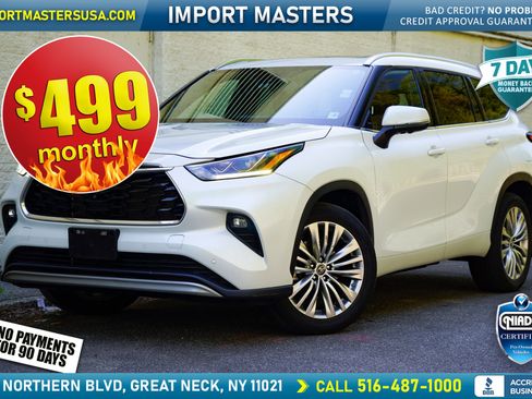 Used 2023 Toyota Highlander Platinum AWD/4WD image 1