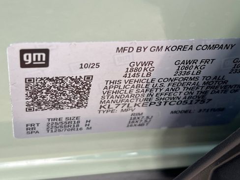 New 2026 Chevrolet Trax ACTIV w/ Driver Confidence Package image 22