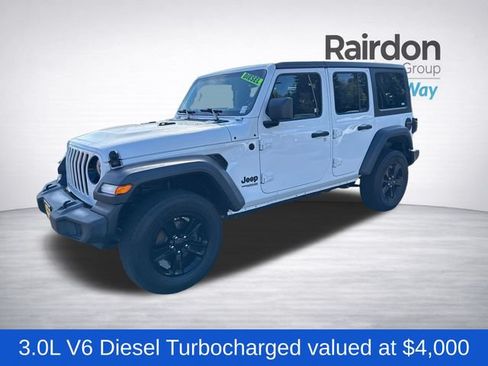 Used 2020 Jeep Wrangler Unlimited Sport AWD/4WD image 3