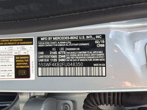 Used 2015 Mercedes-Benz C 300 4MATIC Sedan image 19