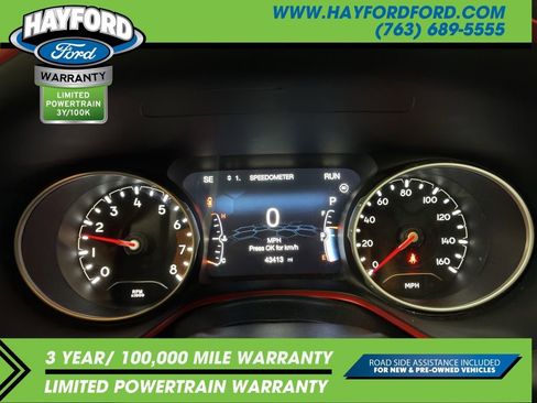 Used 2021 Jeep Compass Trailhawk AWD/4WD image 15