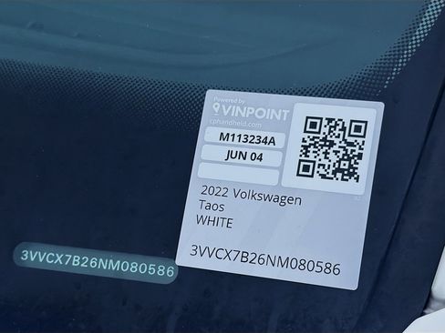 Certified 2022 Volkswagen Taos S FWD image 36