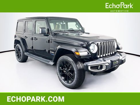 Used 2021 Jeep Wrangler Sahara w/ Cold Weather Group image 1