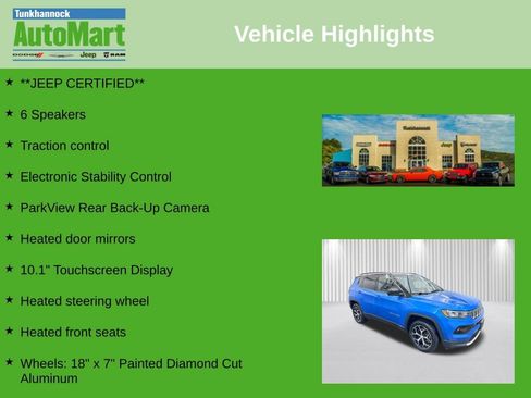 Certified 2024 Jeep Compass Limited image 6