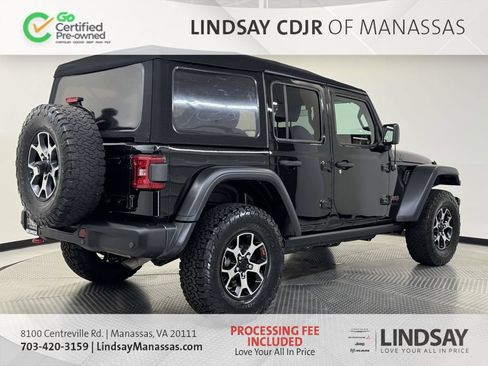 Certified 2020 Jeep Wrangler Unlimited Rubicon AWD/4WD image 9