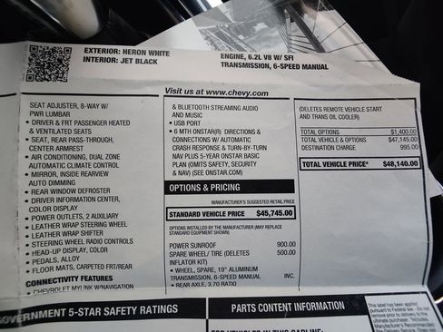 Used 2015 Chevrolet SS RWD image 49