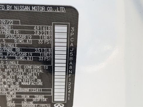 Used 2022 INFINITI QX50 Luxe image 29