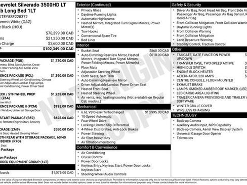 Used 2025 Chevrolet Silverado 3500 LT w/ Safety Package AWD/4WD image 20