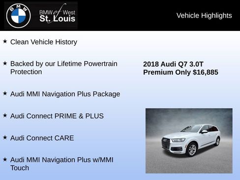 Used 2018 Audi Q7 3.0T Premium image 8