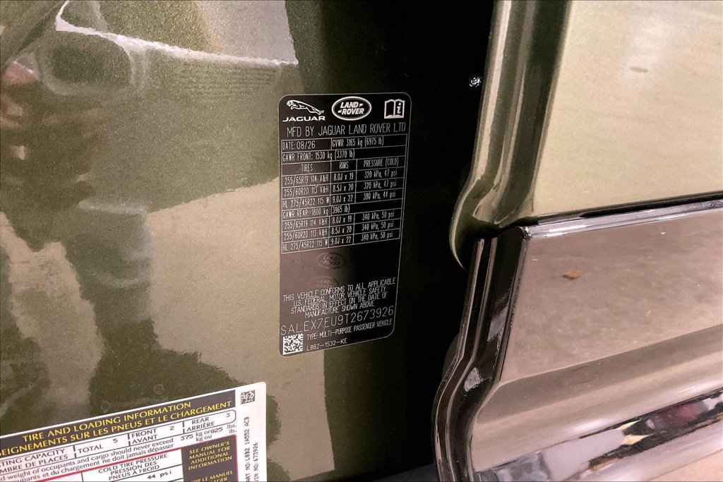New 2026 Land Rover Defender 110 X AWD/4WD image 8