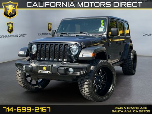 Used 2021 Jeep Wrangler Unlimited Sport AWD/4WD image 1