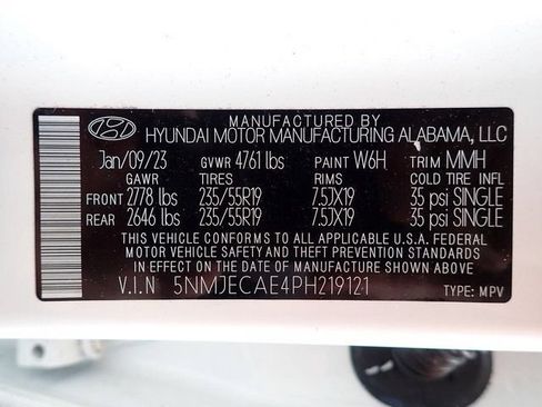 Used 2023 Hyundai Tucson Limited AWD/4WD image 14