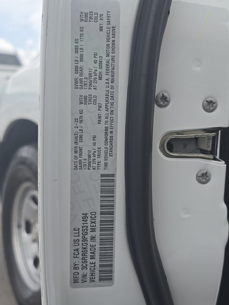 Used 2023 RAM 1500 Tradesman w/ Popular Equipment Group RWD image 14