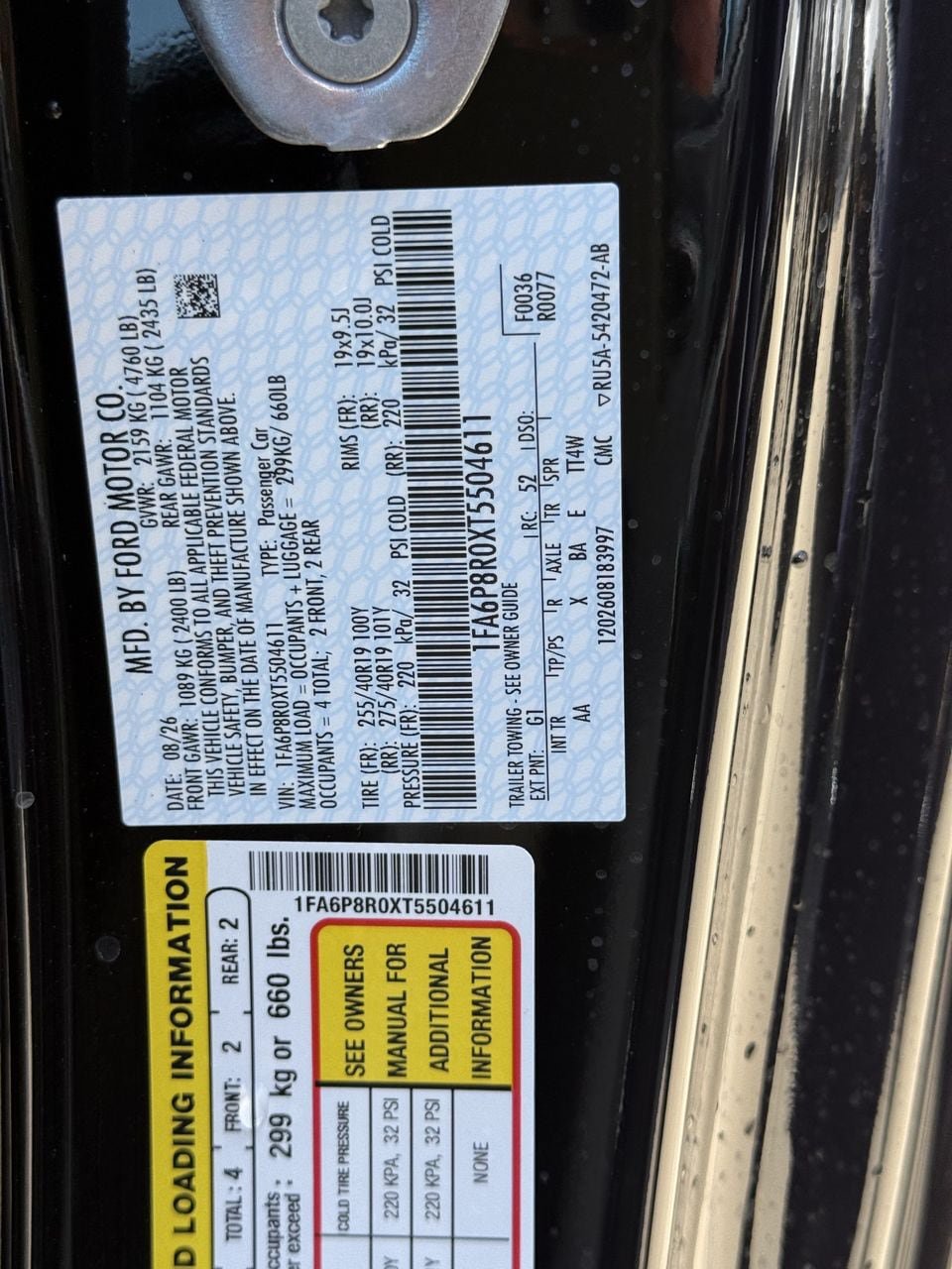 New 2026 Ford Mustang Dark Horse RWD image 22
