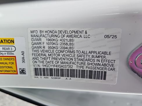 Used 2025 Honda Accord SE image 32