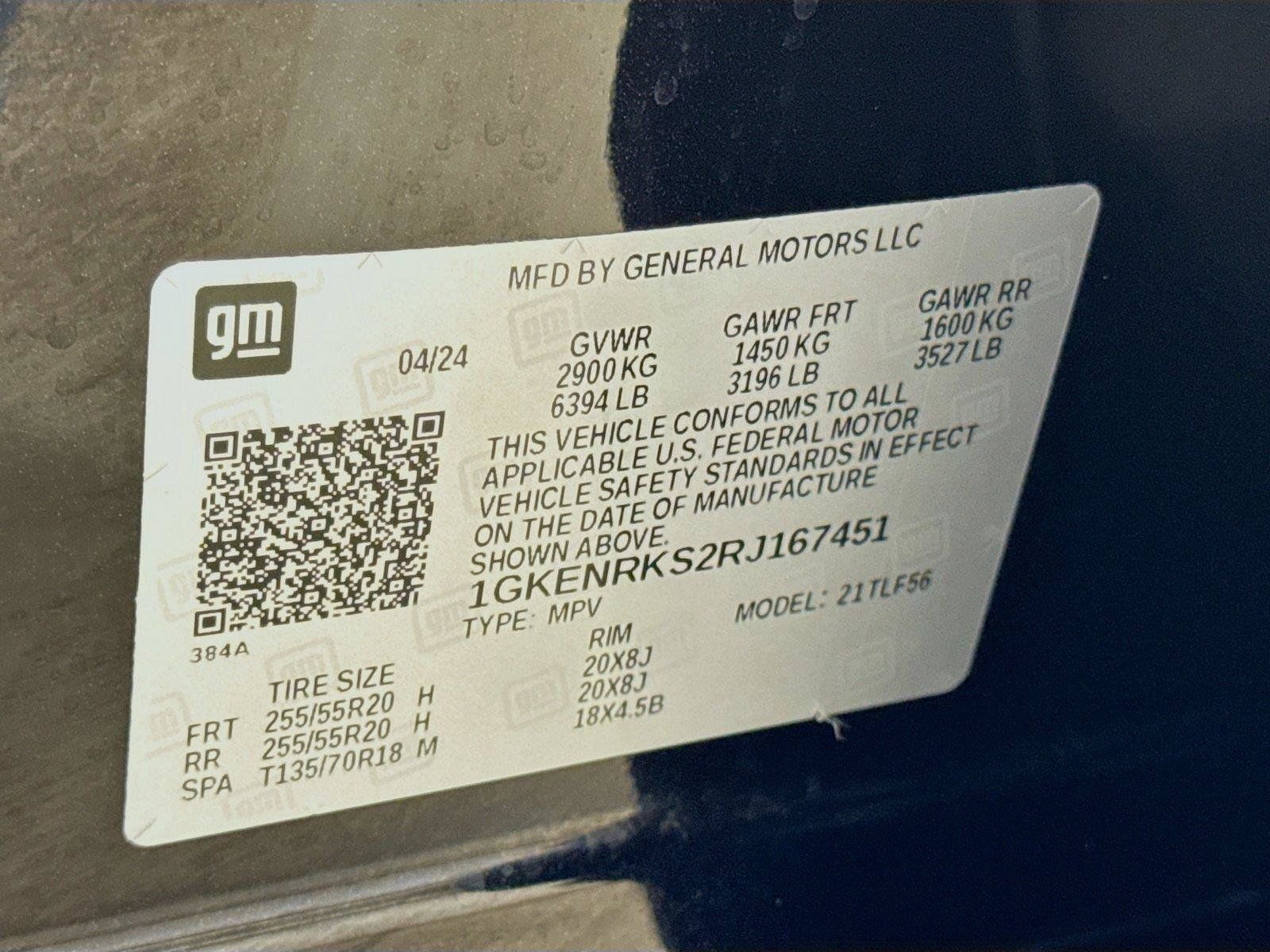 Used 2024 GMC Acadia Denali w/ LPO, Floor Liner Package AWD/4WD image 32