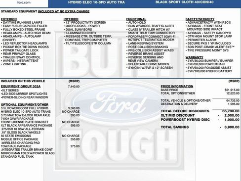 New 2025 Ford F150 XLT w/ Equipment Group 302A MID image 2