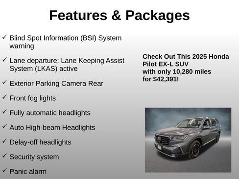 Certified 2025 Honda Pilot EX-L image 20