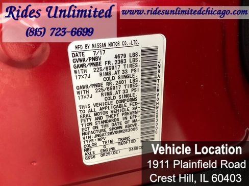 Used 2017 Nissan Rogue SV w/ SV Premium Package image 23