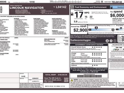 New 2026 Lincoln Navigator L Reserve AWD/4WD image 4