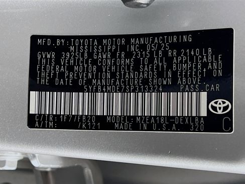 Certified 2025 Toyota Corolla LE FWD image 25