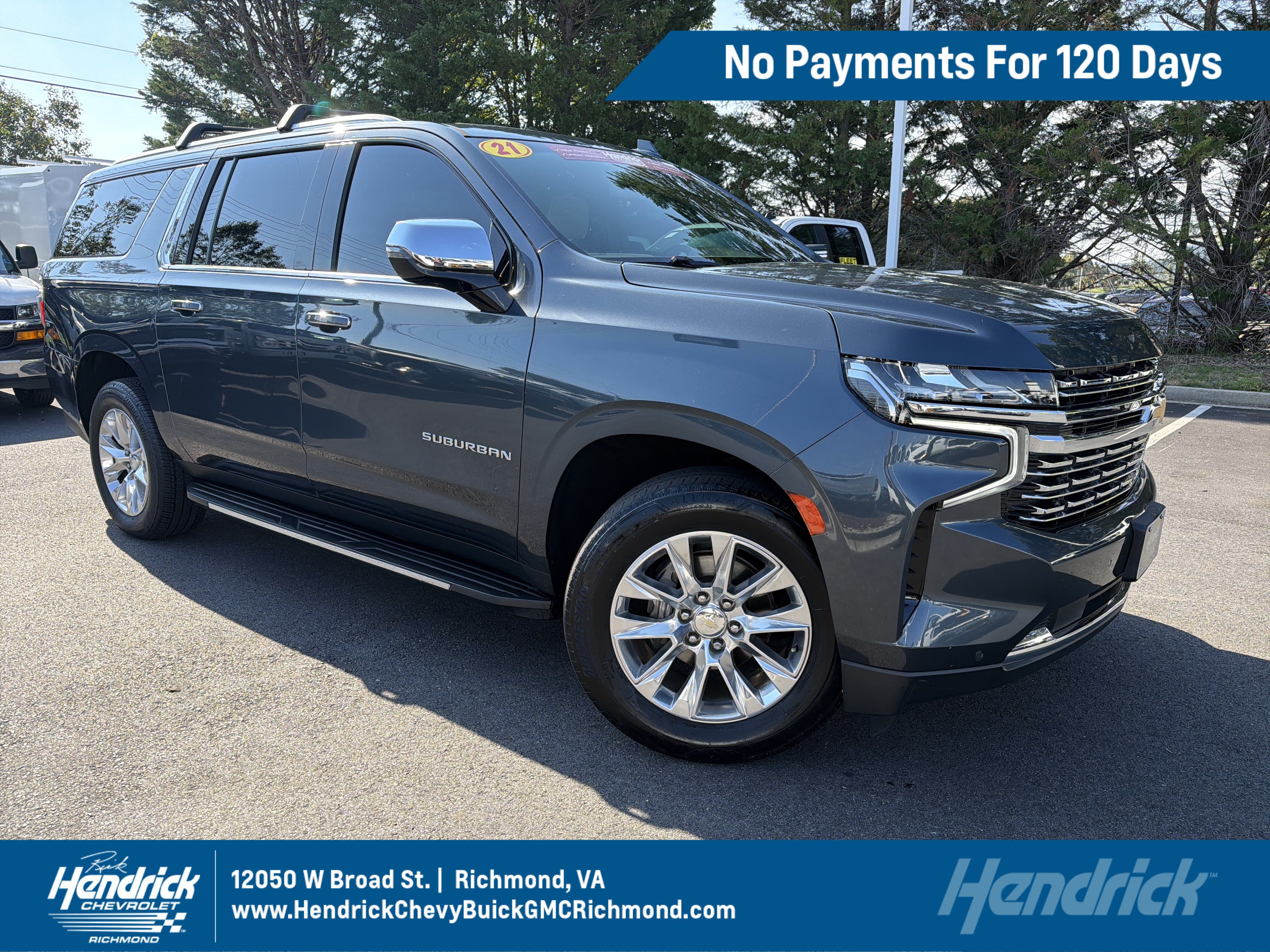 Used 2021 Chevrolet Suburban Premier AWD/4WD image 1