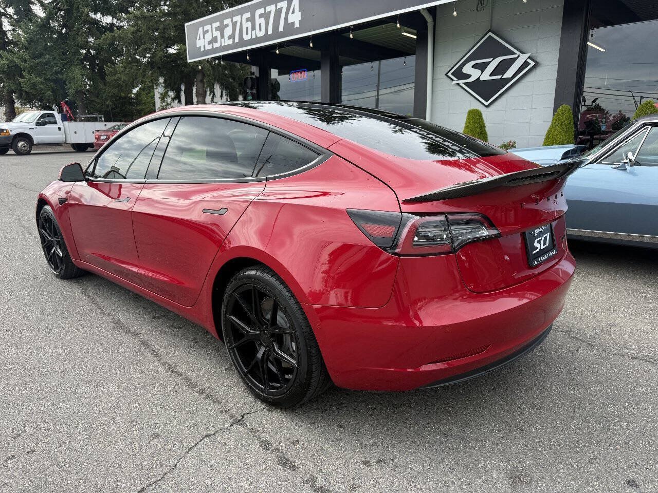 Used 2022 Tesla Model 3 Long Range AWD/4WD image 3