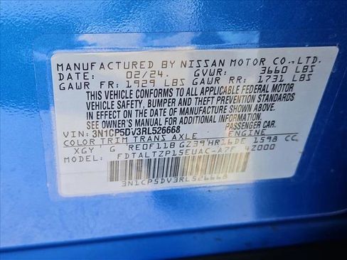 Used 2024 Nissan Kicks SR image 30