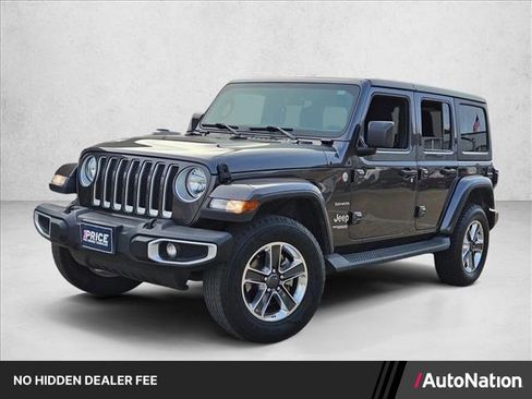 Used 2022 Jeep Wrangler Unlimited Sahara w/ Safety Group AWD/4WD image 1