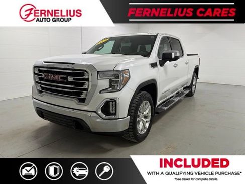 Used 2021 GMC Sierra 1500 SLT w/ SLT Premium Package AWD/4WD image 3