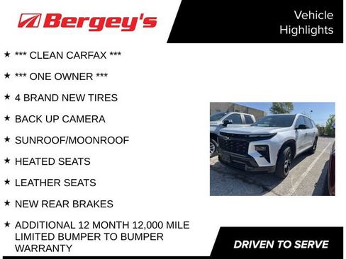 Used 2024 Chevrolet Traverse RS AWD/4WD image 4