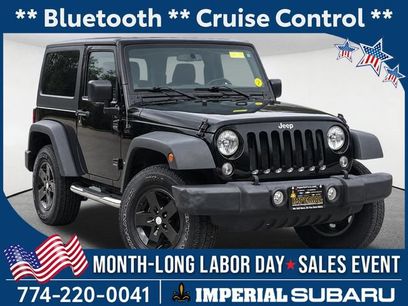 Used 2017 Jeep Wrangler Sport w/ Quick Order Package 23S