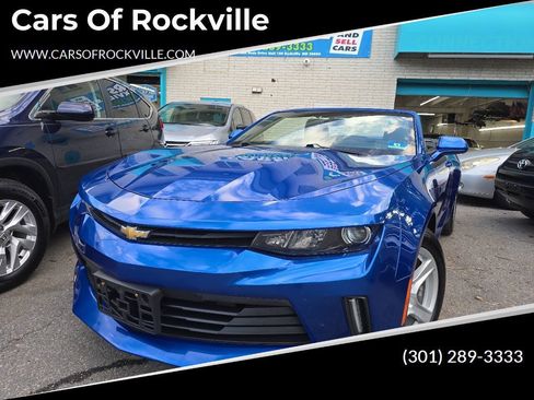 Used 2016 Chevrolet Camaro LT w/ Technology Package RWD image 1