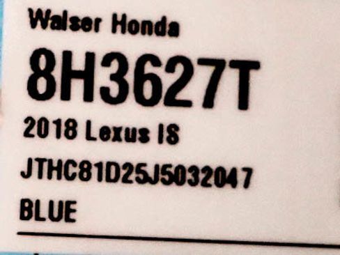 Used 2018 Lexus IS 300 AWD image 27