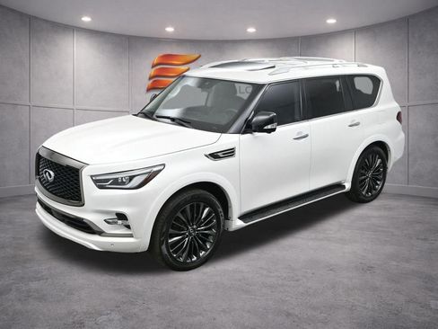 Used 2021 INFINITI QX80 Premium Select w/ Cargo Package AWD/4WD image 54