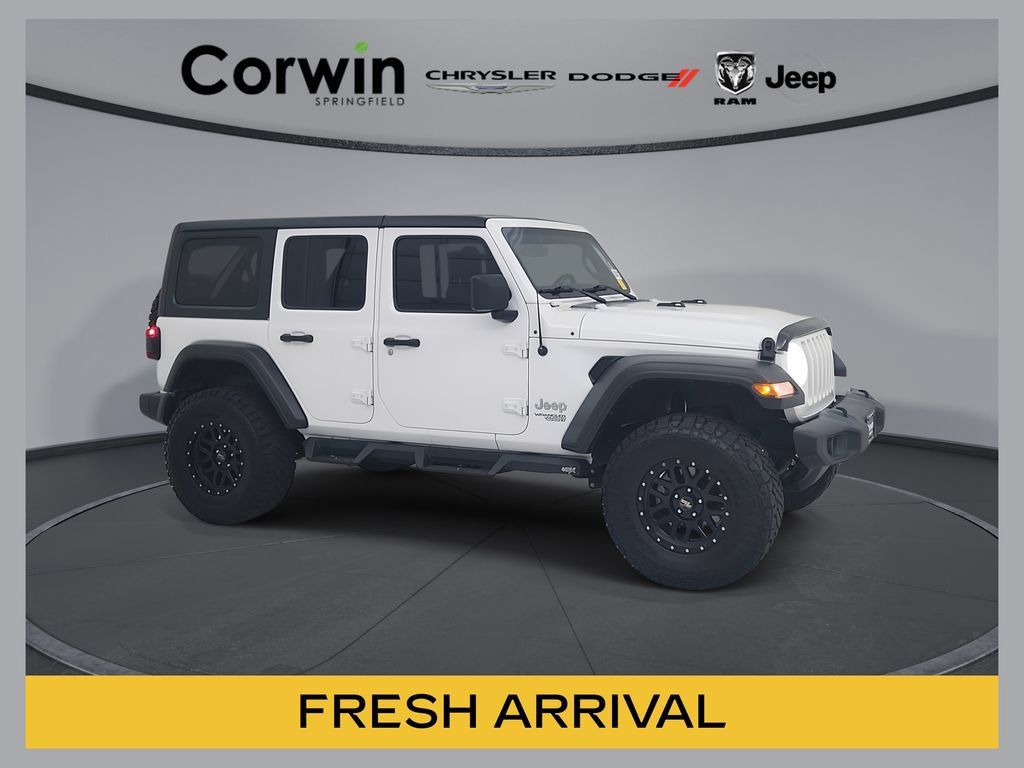 Certified 2018 Jeep Wrangler Unlimited Sport S AWD/4WD image 1