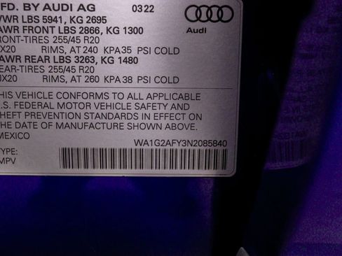 Used 2022 Audi Q5 e Premium image 62