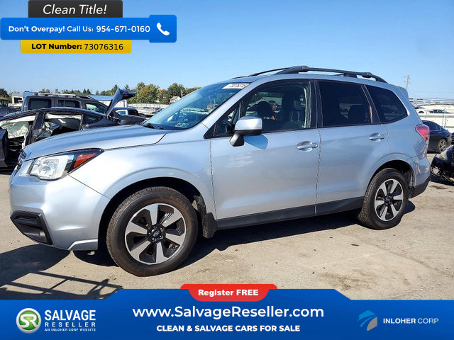 Used 2017 Subaru Forester 2.5i Premium w/ All-Weather Package AWD/4WD image 1