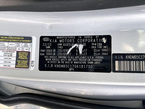 Used 2016 Kia Sedona LX w/ LX Convenience Package FWD image 34