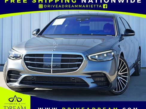 Used 2022 Mercedes-Benz S 500 4MATIC w/ AMG Line Package image 1