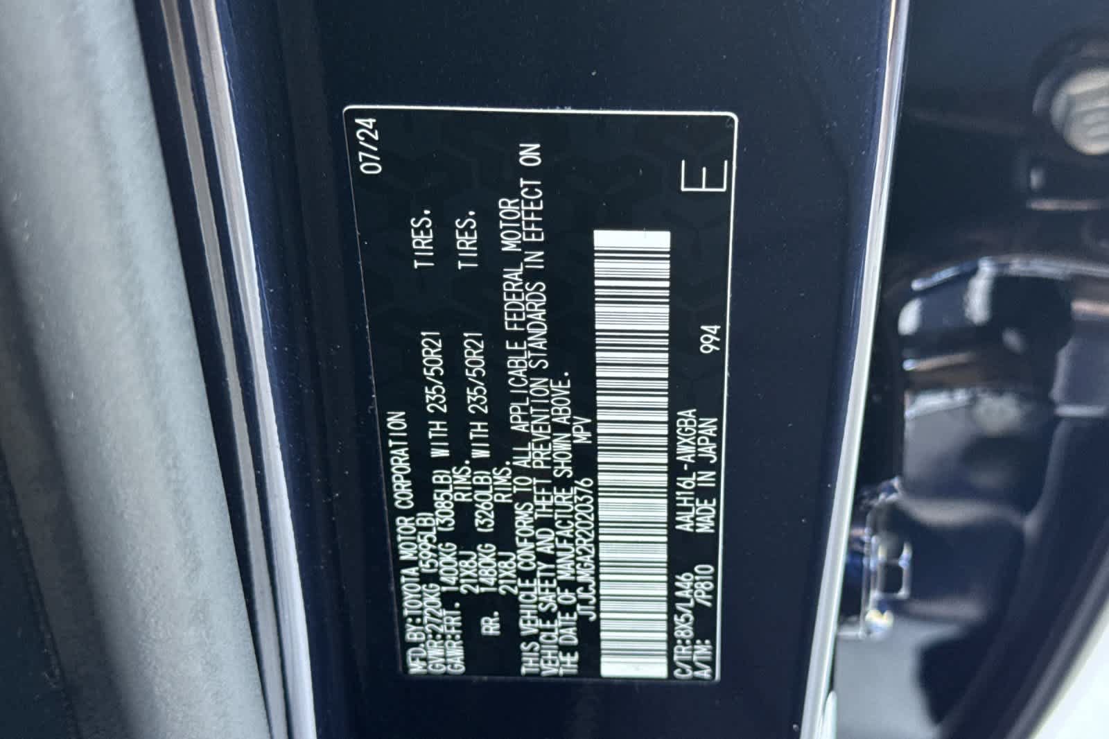 Certified 2024 Lexus RX 450h AWD w/ Convenience Package image 34