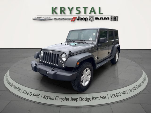 Certified 2017 Jeep Wrangler Unlimited Sport w/ Quick Order Package 24S AWD/4WD image 3
