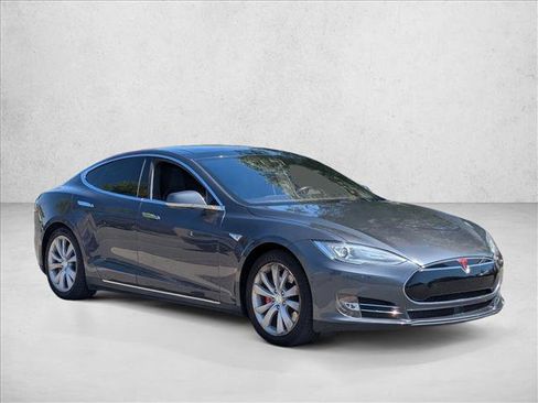 Used 2015 Tesla Model S 85D AWD/4WD image 3