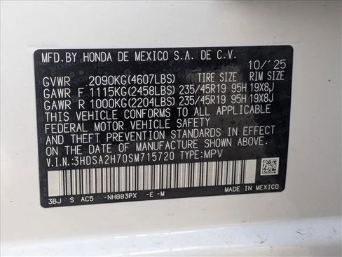 New 2025 Acura ADX A-Spec image 19