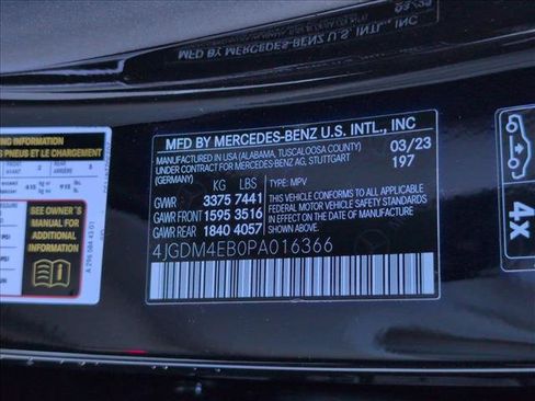 Certified 2023 Mercedes-Benz EQS 580 4MATIC SUV image 26