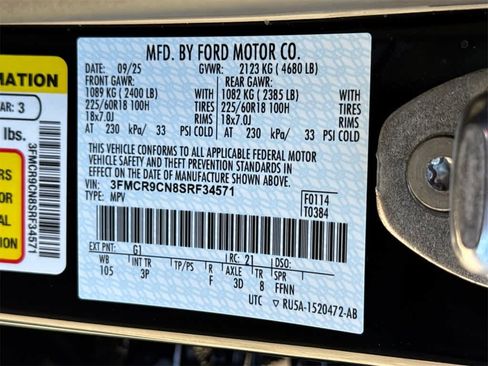 New 2025 Ford Bronco Sport Outer Banks w/ Outer Banks Tech Package+ image 29