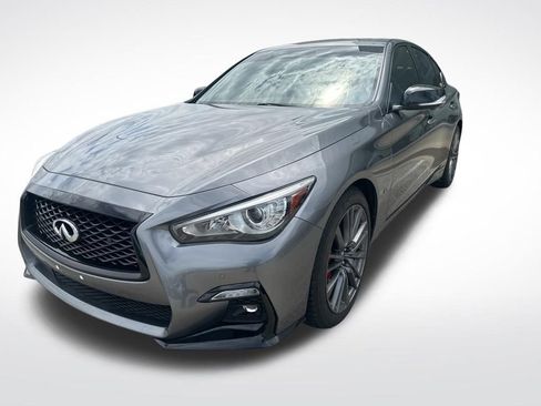 Used 2021 INFINITI Q50 Red Sport 400 AWD/4WD image 3