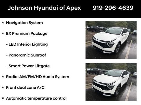 Used 2025 Kia Sportage EX w/ EX Premium Package AWD/4WD image 3